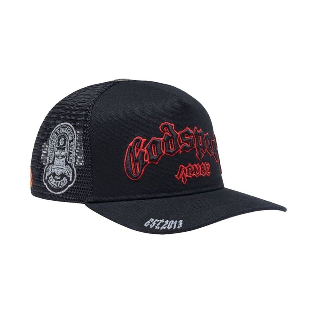 Godspeed Trucker Hat Forever Unisex Black FOREVER-TRUCKER HAT